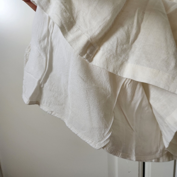 STREETWEAR SOCIETY White linen dress Size S - Picture 2 of 10